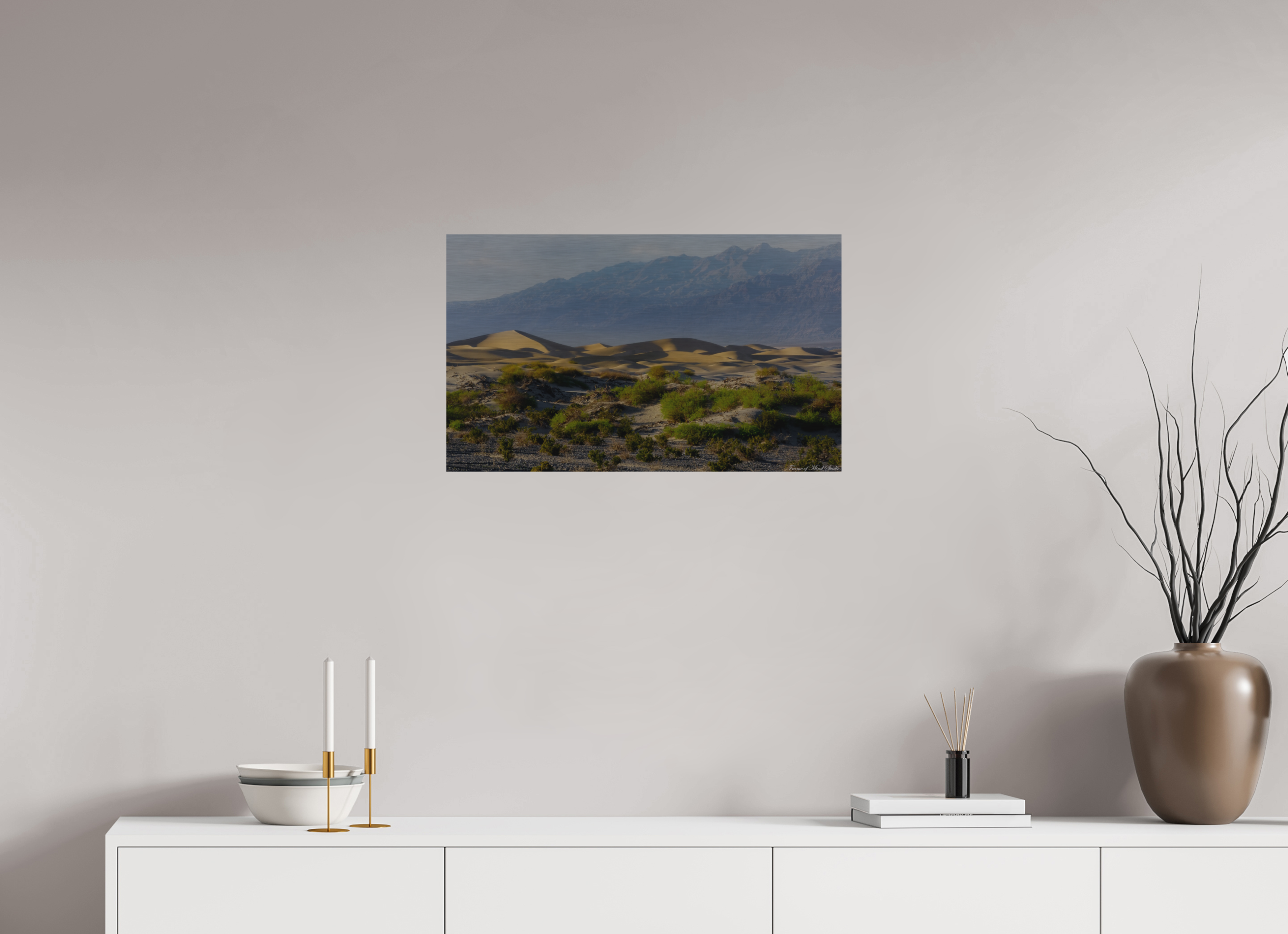 26.6 x 16″, Matte Brush Tatooine Dreams