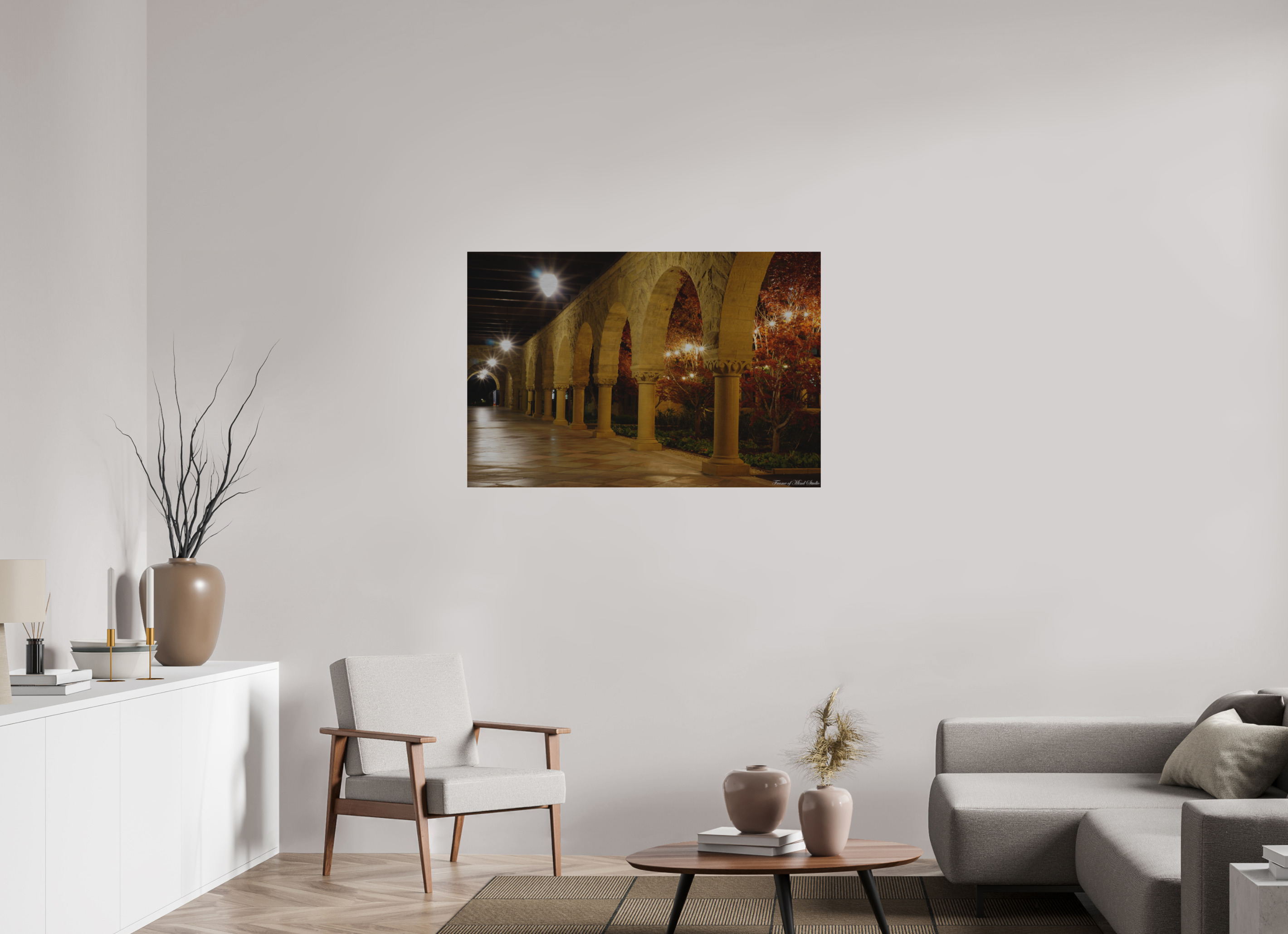 45 x 30″, Matte Brush The Night Quad
