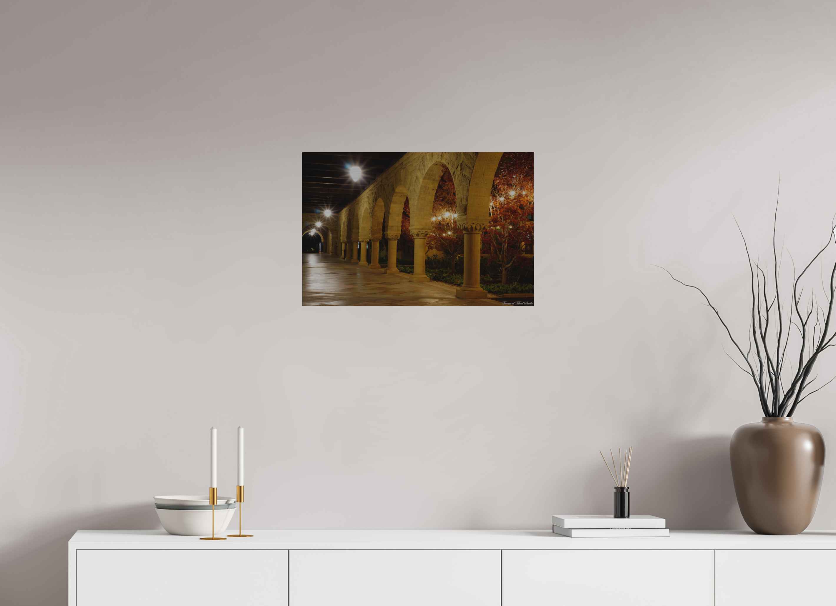 24 x 16″, Matte Brush The Night Quad