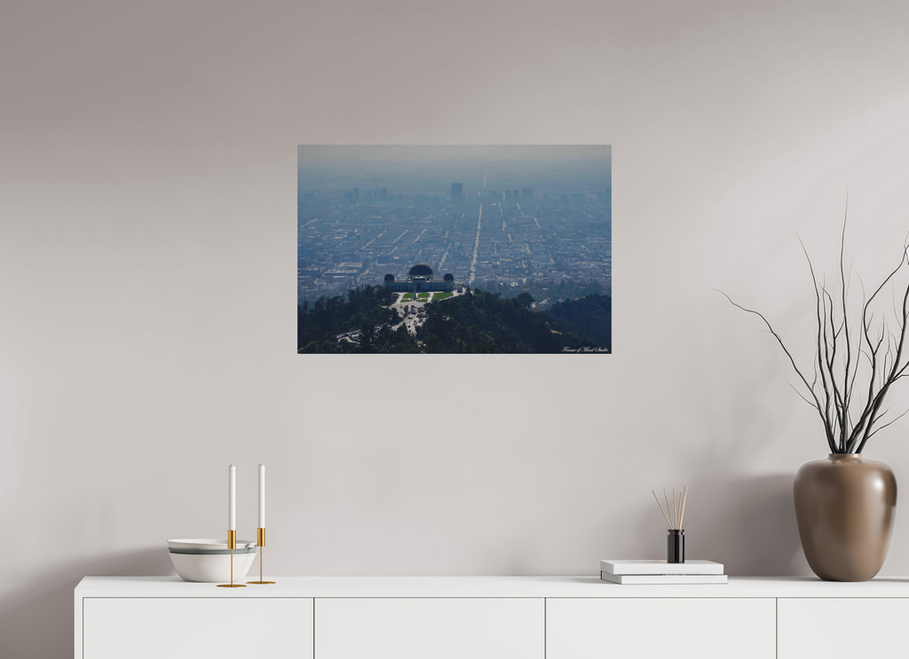 30 x 20″, ChromeLuxe Brushed City Overlook